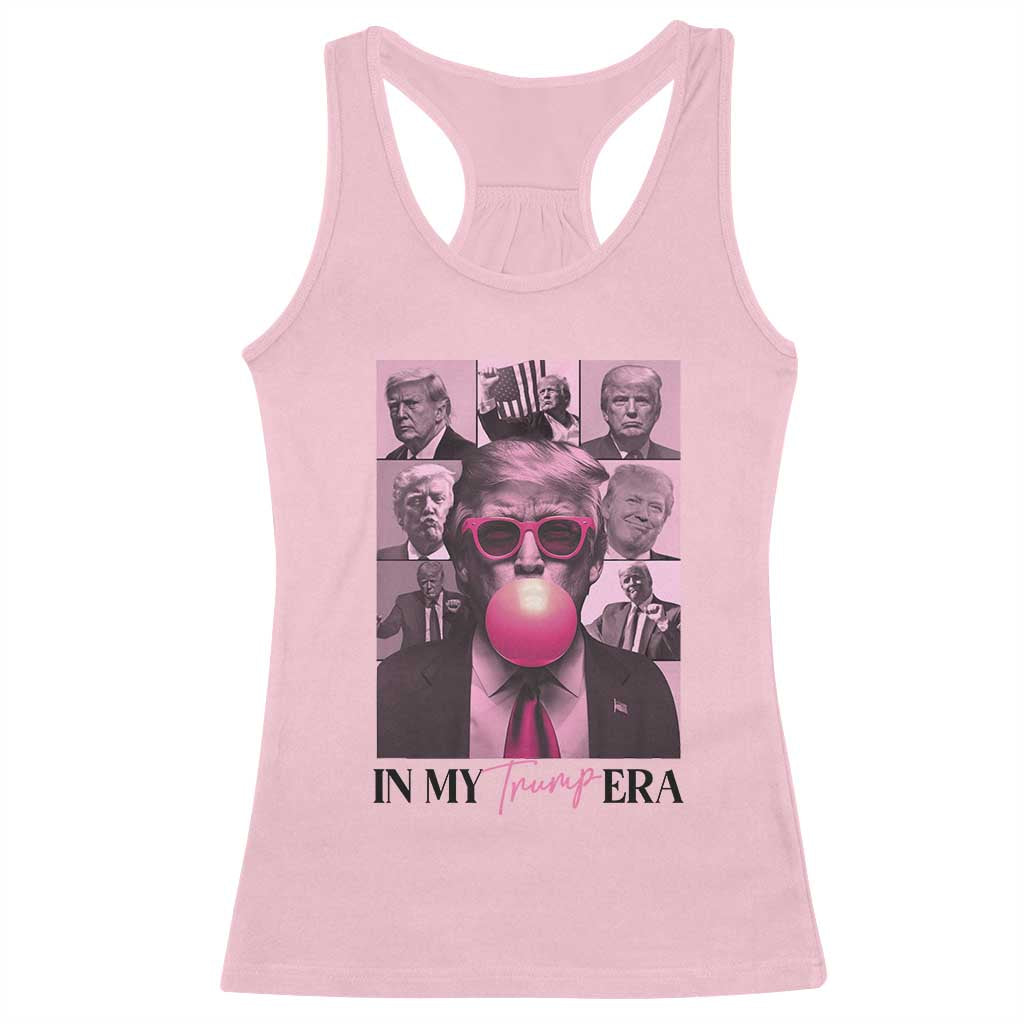 Trump Eras Racerback Tank Top Trump Pink Era 2024 Tour TS09 Light Pink Print Your Wear