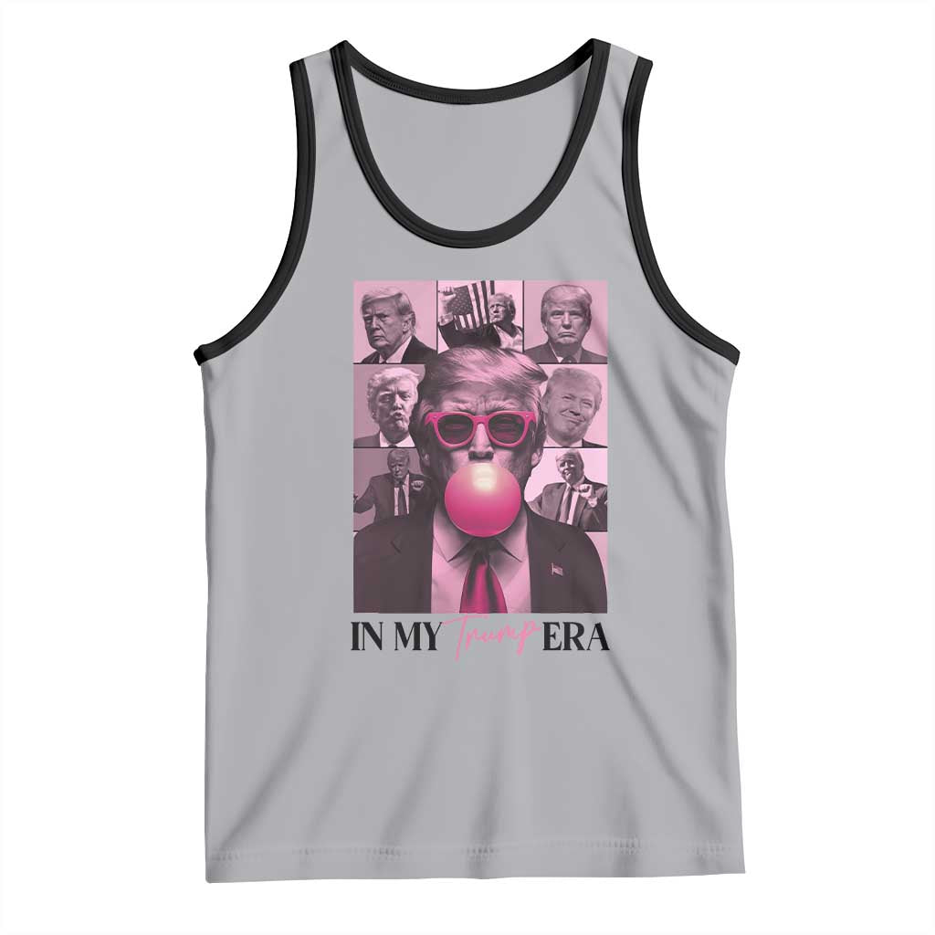 Trump Eras Tank Top Trump Pink Era 2024 Tour TS09 Athletic Heather Black Print Your Wear