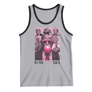 Trump Eras Tank Top Trump Pink Era 2024 Tour TS09 Athletic Heather Black Print Your Wear
