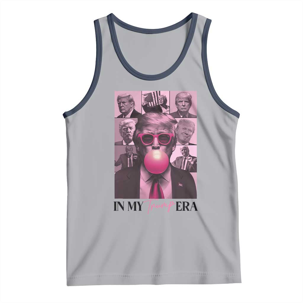 Trump Eras Tank Top Trump Pink Era 2024 Tour TS09 Athletic Heather Navy Print Your Wear