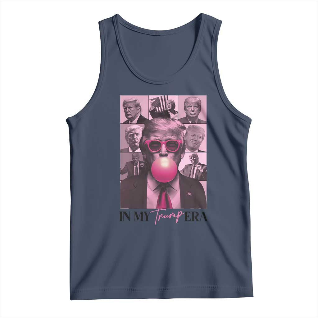 Trump Eras Tank Top Trump Pink Era 2024 Tour TS09 Navy Print Your Wear