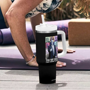 Trump Eras Tumbler With Handle Take America Back President TS09 Print Your Wear