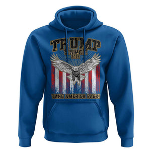 Trump Vance 2024 Hoodie American Eagle Flag US President Election TS09 Royal Blue Print Your Wear
