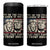 Christian Trump Fight 4 in 1 Can Cooler Tumbler Put On The Full Armor Of God Never Stop Fighting TS09 One Size: 16 oz Black Print Your Wear