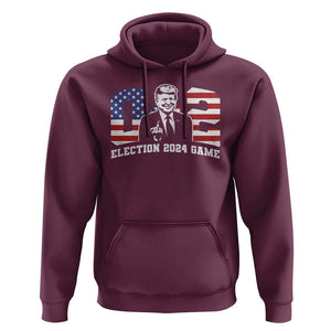 Trump Failed Assassination Attempt Hoodie Trump Wins 0-2 Fxxk Middle Finger TS09 Maroon Print Your Wear