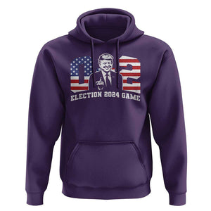 Trump Failed Assassination Attempt Hoodie Trump Wins 0-2 Fxxk Middle Finger TS09 Purple Print Your Wear