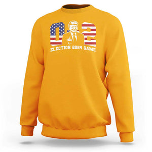 Trump Failed Assassination Attempt Sweatshirt Trump Wins 0-2 Fxxk Middle Finger TS09 Gold Print Your Wear