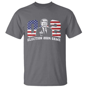 Trump Failed Assassination Attempt T Shirt Trump Wins 0-2 Fxxk Middle Finger TS09 Charcoal Print Your Wear