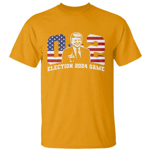 Trump Failed Assassination Attempt T Shirt Trump Wins 0-2 Fxxk Middle Finger TS09 Gold Print Your Wear