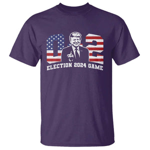 Trump Failed Assassination Attempt T Shirt Trump Wins 0-2 Fxxk Middle Finger TS09 Purple Print Your Wear