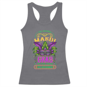 The Original Mardi Gras Mobile Alabama 1703 Racerback Tank Top TS09 Charcoal Print Your Wear