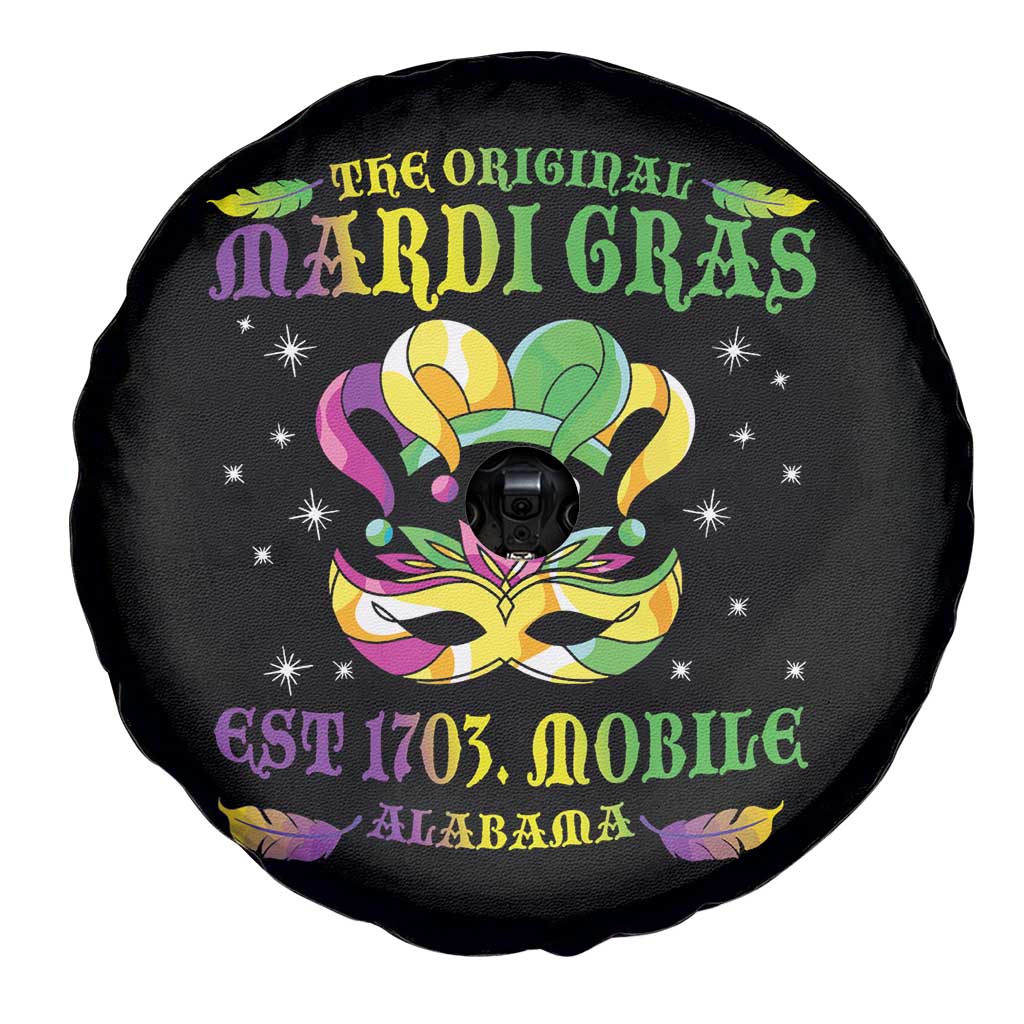 The Original Mardi Gras Spare Tire Cover Mobile Alabama 1703 TS09 Print Your Wear