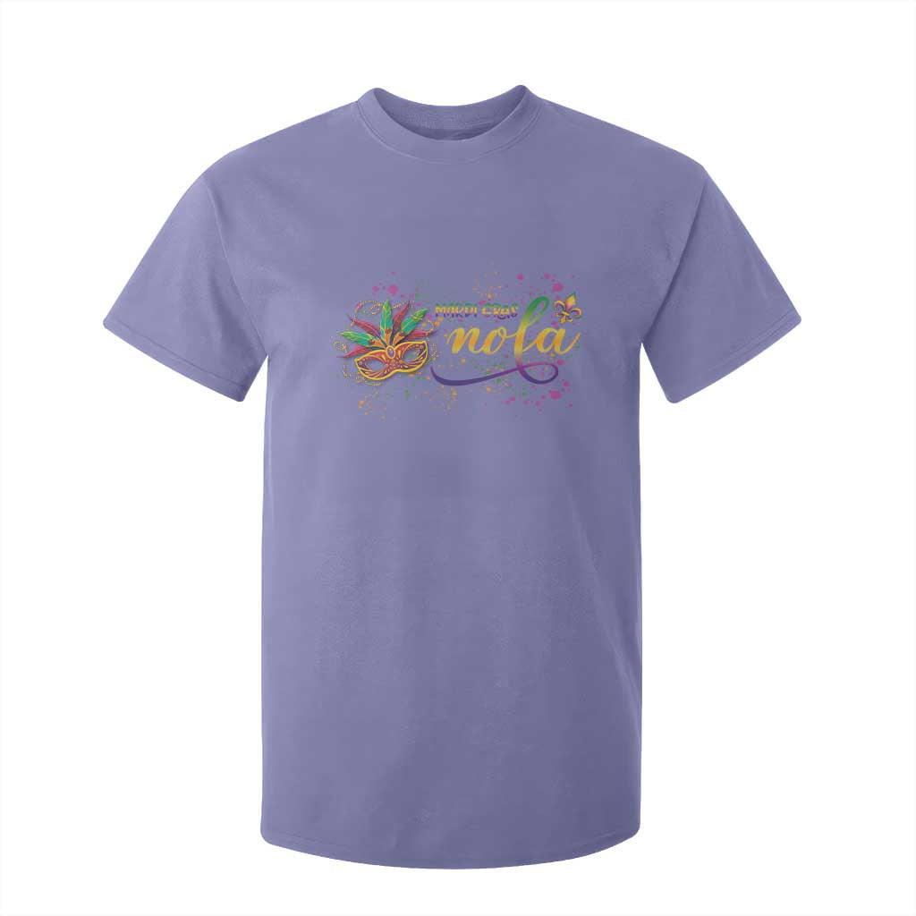 Mardi Gras T Shirt For Kid NOLA New Orleans Louisiana TS09 Violet Print Your Wear