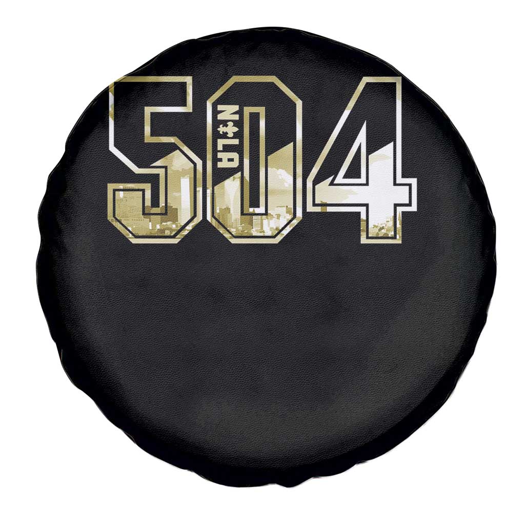 504 NOLA New Orleans Louisiana Spare Tire Cover TS09 Print Your Wear