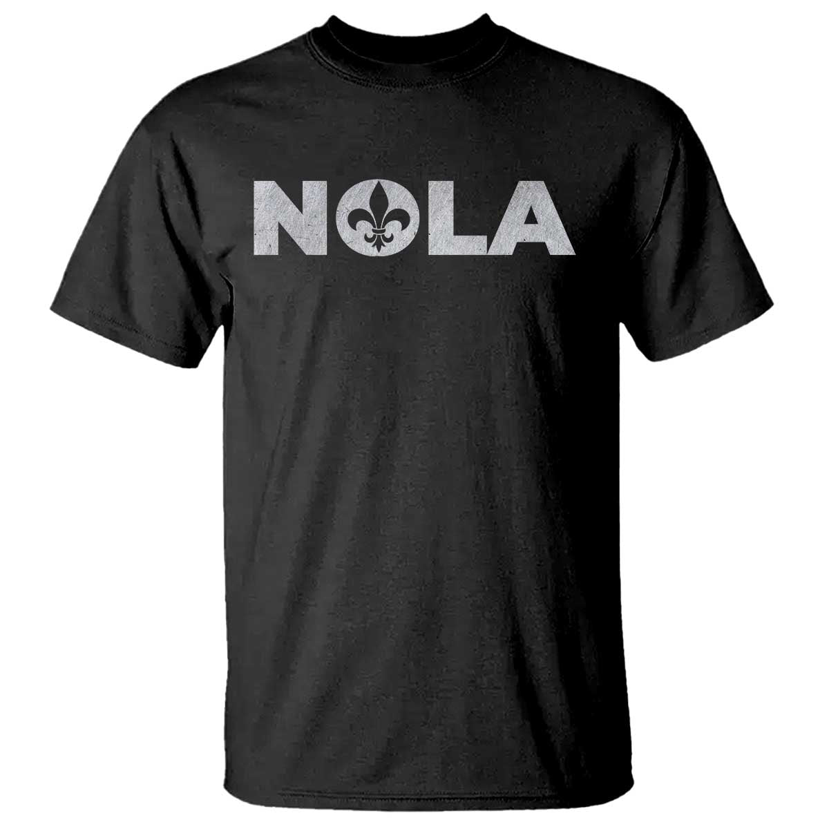 NOLA New Orleans Louisiana T Shirt TS09 Black Print Your Wear