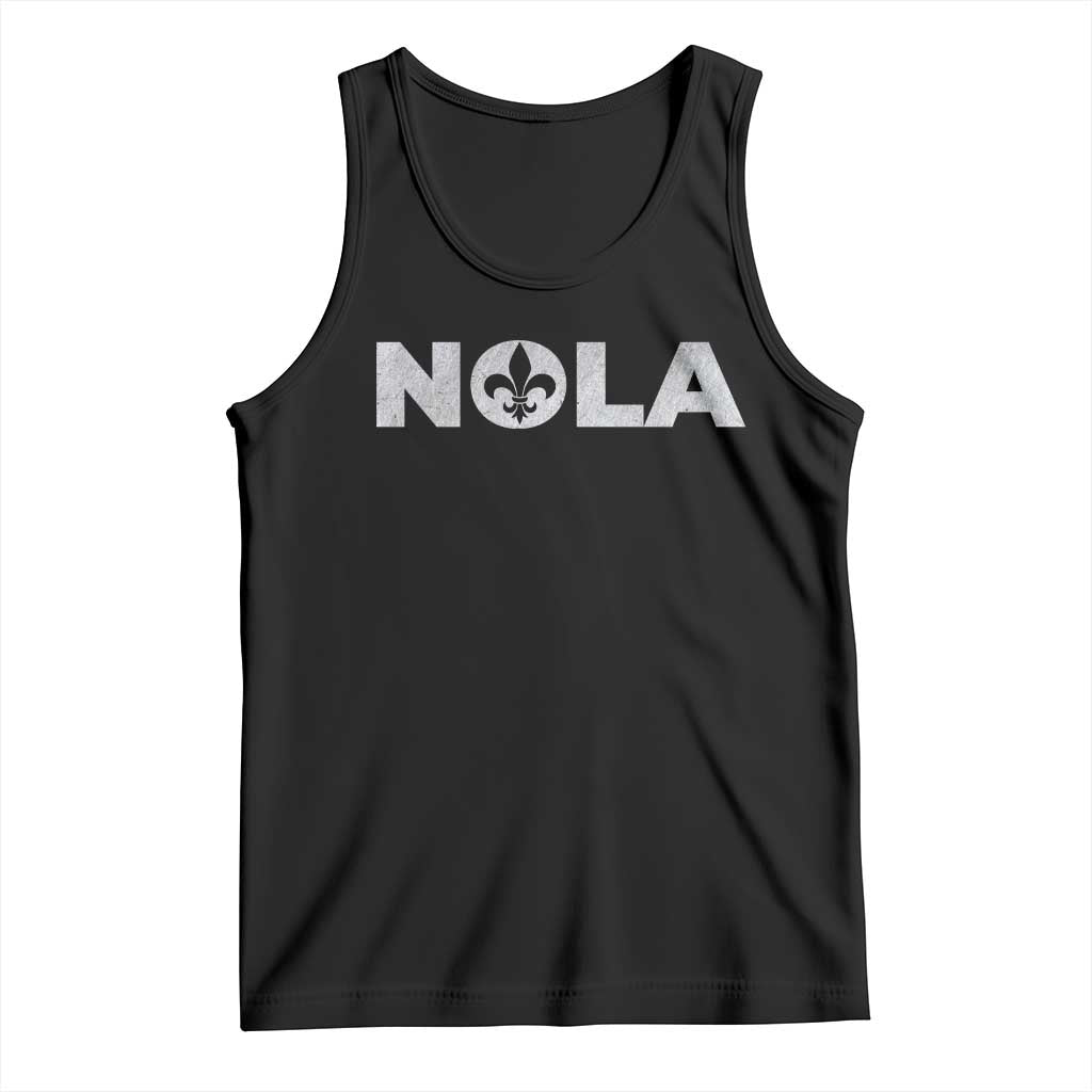 NOLA New Orleans Louisiana Tank Top TS09 Black Print Your Wear