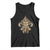 NOLA New Orleans Louisiana Tank Top Mardi Gras Mask Fleur De Lis TS09 Black Print Your Wear