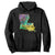Home Louisiana Hoodie Mardi Gras Fleur De Lis LA Map TS09 Black Print Your Wear
