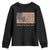 Louisiana Youth Sweatshirt Laissez Les Bon Temps Rouler American Flag TS09 Black Print Your Wear