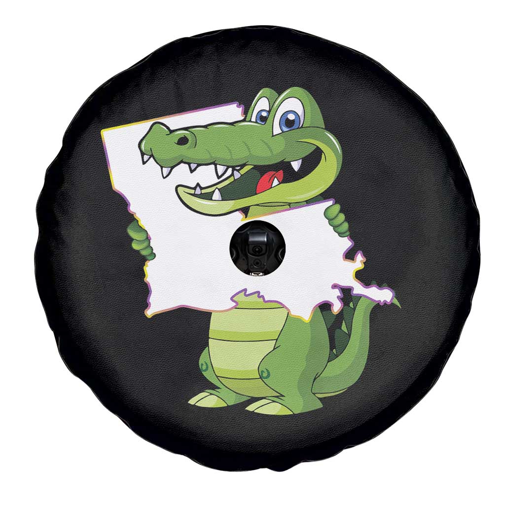 Cute Louisiana Aligator Spare Tire Cover TS09 Print Your Wear