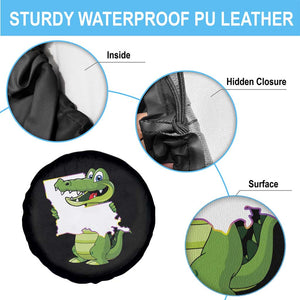 Cute Louisiana Aligator Spare Tire Cover TS09 Print Your Wear