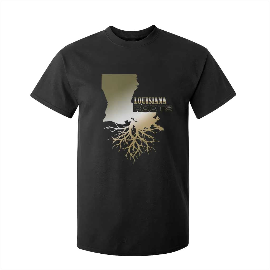 Louisiana Roots Pride T Shirt For Kid TS09 Black Print Your Wear