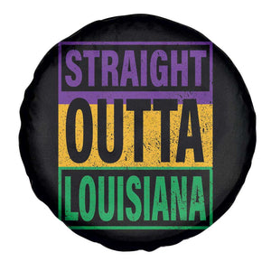 Straight Outta Louisiana Spare Tire Cover TS09 Print Your Wear