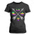 Louisiana Mardi Gras T Shirt For Women Crawfish Fleur De Lis TS09 Black Print Your Wear