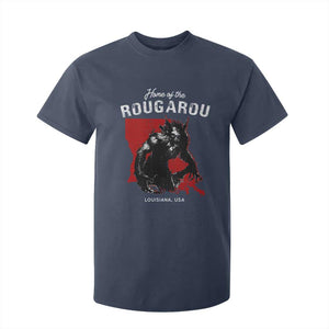 Home of the Rougarou T Shirt For Kid Louisiana Cryptid TS09 Navy Print Your Wear
