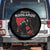 Home of the Rougarou Spare Tire Cover Louisiana Cryptid TS09 No hole Black Print Your Wear