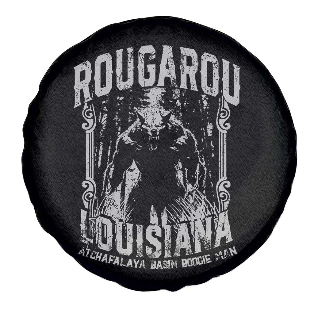 Louisiana Cryptid Rougarou Spare Tire Cover Atchafalaya Basin Boogie Man TS09 Print Your Wear