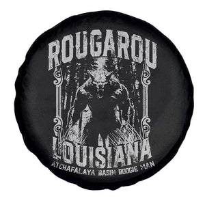 Louisiana Cryptid Rougarou Spare Tire Cover Atchafalaya Basin Boogie Man TS09 Print Your Wear