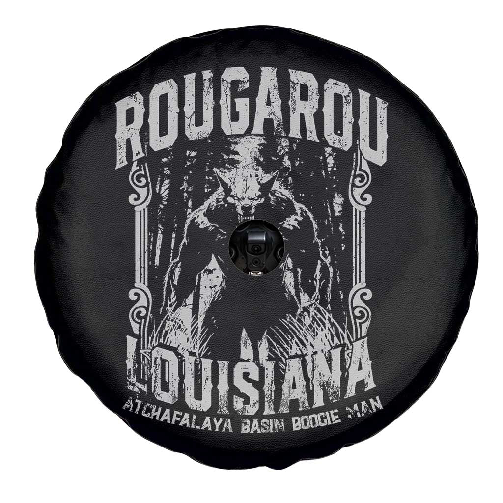Louisiana Cryptid Rougarou Spare Tire Cover Atchafalaya Basin Boogie Man TS09 Print Your Wear