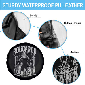 Louisiana Cryptid Rougarou Spare Tire Cover Atchafalaya Basin Boogie Man TS09 Print Your Wear