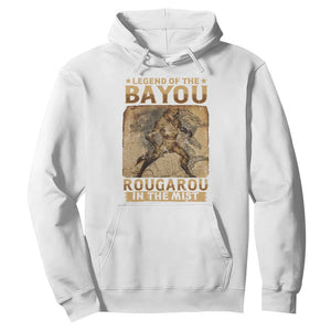 Louisiana Cryptid Rougarou Hoodie Legend Of The Bayou Rougarou In The Mist TS09 White Print Your Wear