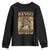Louisiana Cryptid Rougarou Youth Sweatshirt Legend Of The Bayou Rougarou In The Mist TS09 Black Print Your Wear