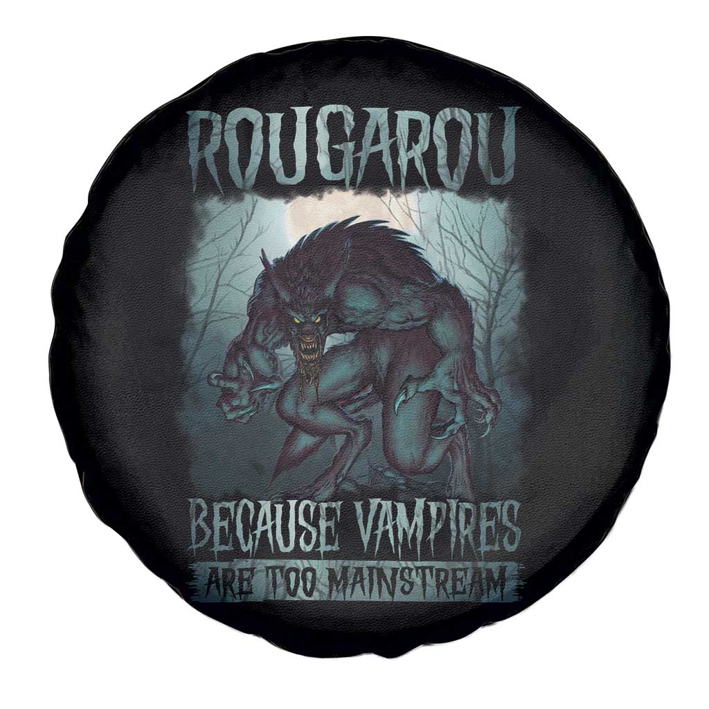 Funny Rougarou Spare Tire Cover Because Vampires Are Too Mainstream Louisiana Cryptid TS09 Print Your Wear