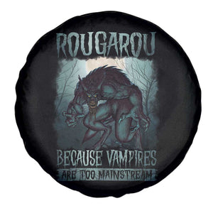 Funny Rougarou Spare Tire Cover Because Vampires Are Too Mainstream Louisiana Cryptid TS09 Print Your Wear