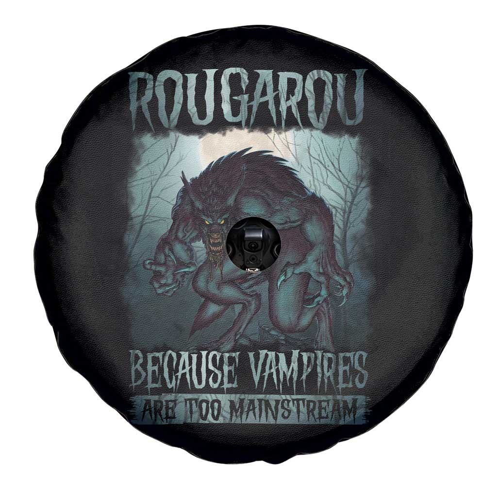 Funny Rougarou Spare Tire Cover Because Vampires Are Too Mainstream Louisiana Cryptid TS09 Print Your Wear
