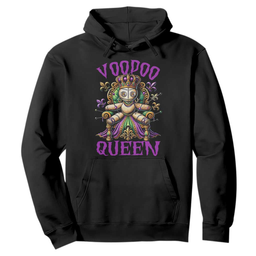 Mardi Gras Voodoo Queen Hoodie TS09 Black Print Your Wear