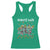 St Patrick's Day Racerback Tank Top Radiate Luck Funny Skeleton Radiology TS09 Irish Green Print Your Wear