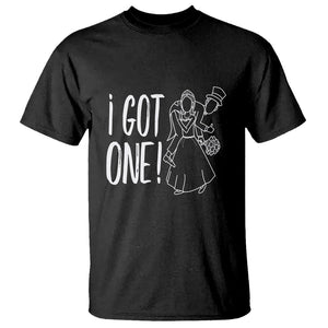 Funny Marriage T Shirt I Got One Bachelor Bachelorette Party Couple Matching TS09 Black Printyourwear