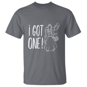 Funny Marriage T Shirt I Got One Bachelor Bachelorette Party Couple Matching TS09 Charcoal Printyourwear