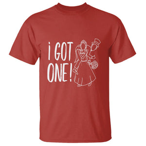 Funny Marriage T Shirt I Got One Bachelor Bachelorette Party Couple Matching TS09 Red Printyourwear