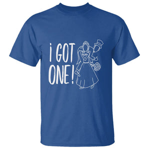 Funny Marriage T Shirt I Got One Bachelor Bachelorette Party Couple Matching TS09 Royal Blue Printyourwear