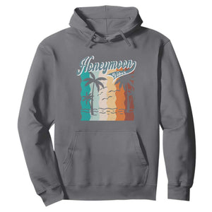 Honeymoon Vibe Hoodie Beach Trip Married Couple Matching TS09 Charcoal Print Your Wear