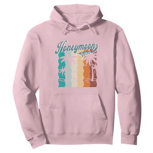 Honeymoon Vibe Hoodie Beach Trip Married Couple Matching TS09 Light Pink Print Your Wear