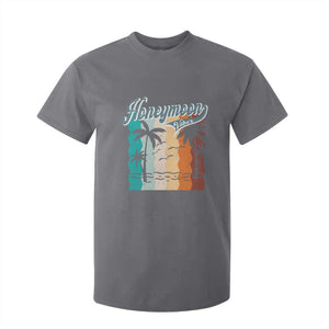 Honeymoon Vibe T Shirt For Kid Beach Trip Married Couple Matching TS09 Charcoal Print Your Wear
