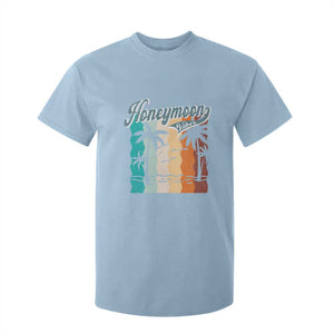 Honeymoon Vibe T Shirt For Kid Beach Trip Married Couple Matching TS09 Light Blue Print Your Wear