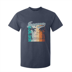 Honeymoon Vibe T Shirt For Kid Beach Trip Married Couple Matching TS09 Navy Print Your Wear